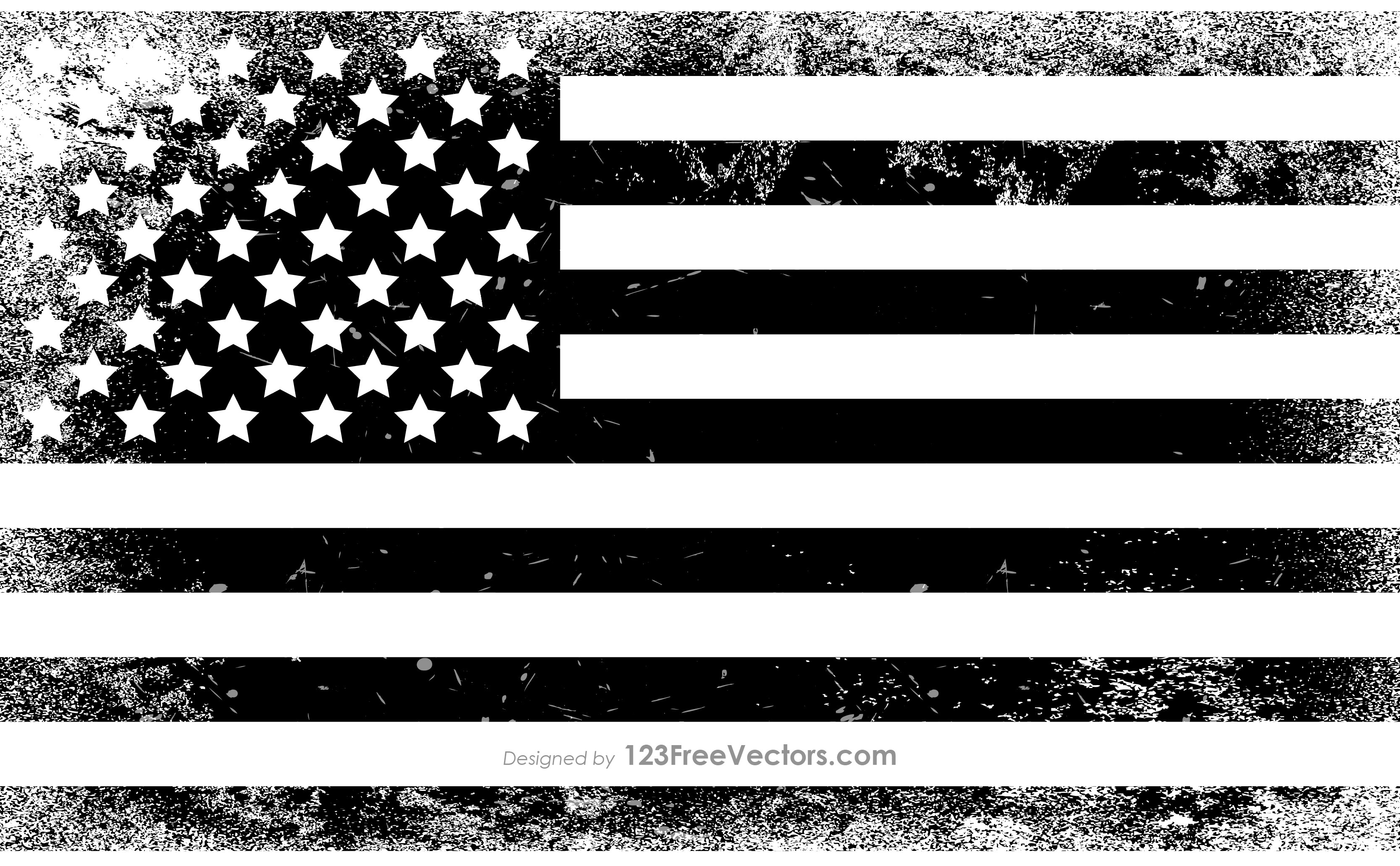 Distressed American Flag Vector Free at Collection of