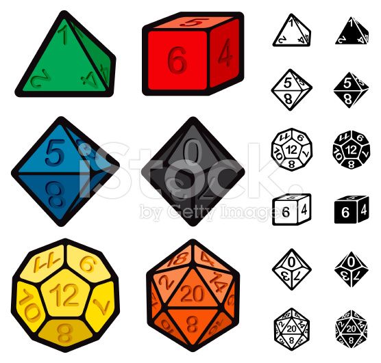 Dnd Dice Vector at Collection of Dnd Dice Vector free