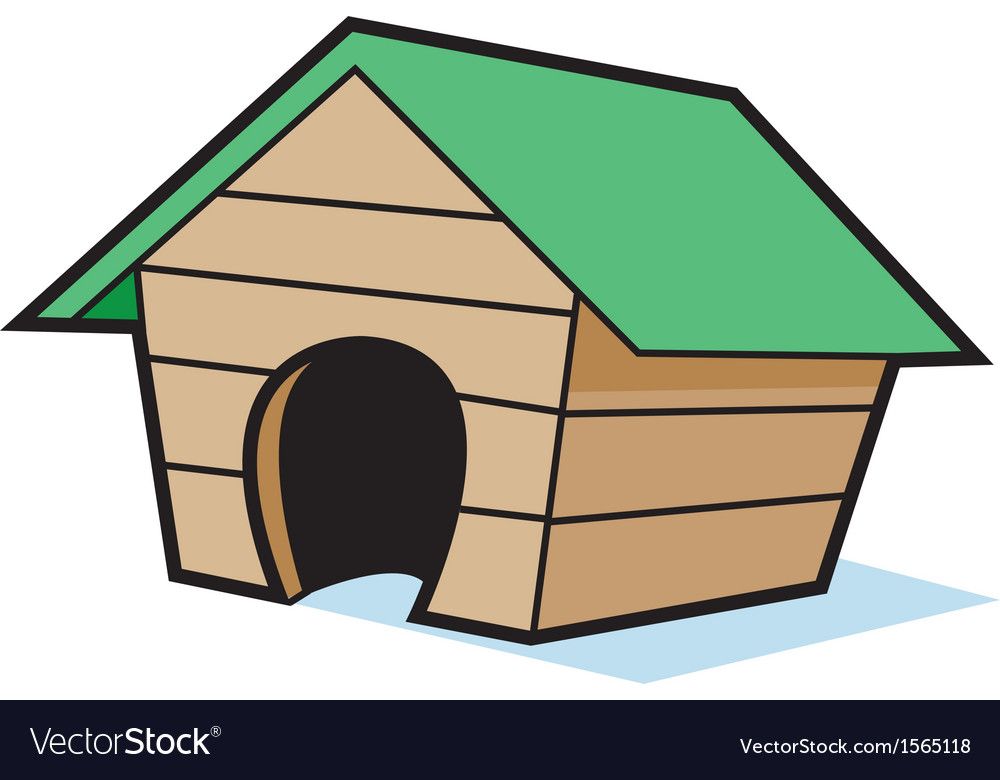 Dog House Vector at Collection of Dog House Vector