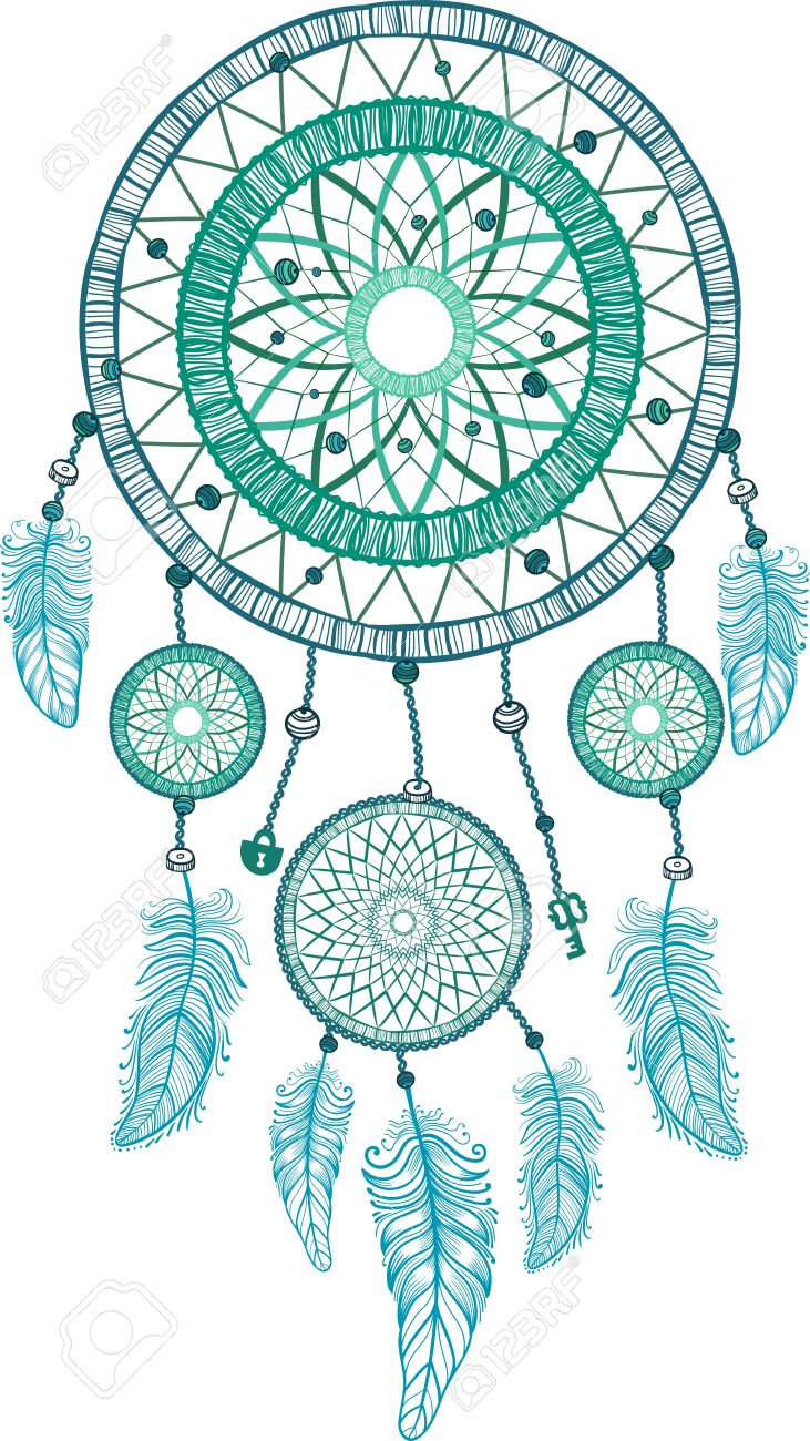 Dream Catcher Vector Art at Collection of Dream