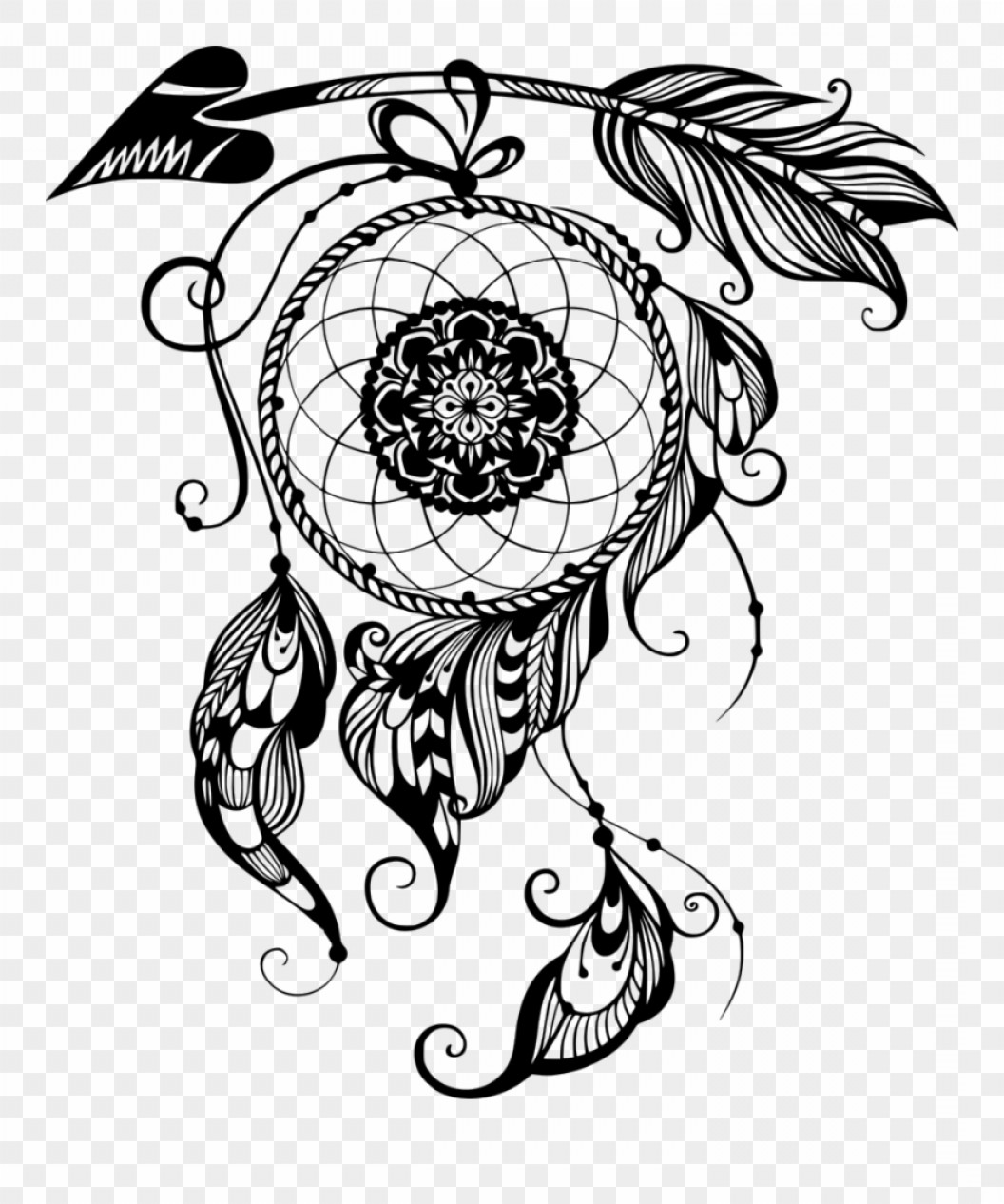 Dream Catcher Vector Art at Collection of Dream