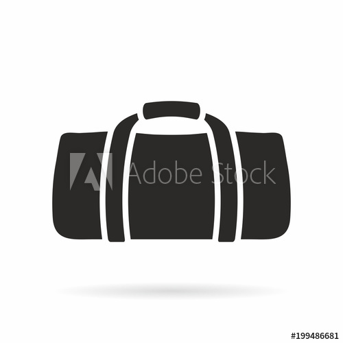 Duffel Bag Vector at Collection of Duffel Bag Vector