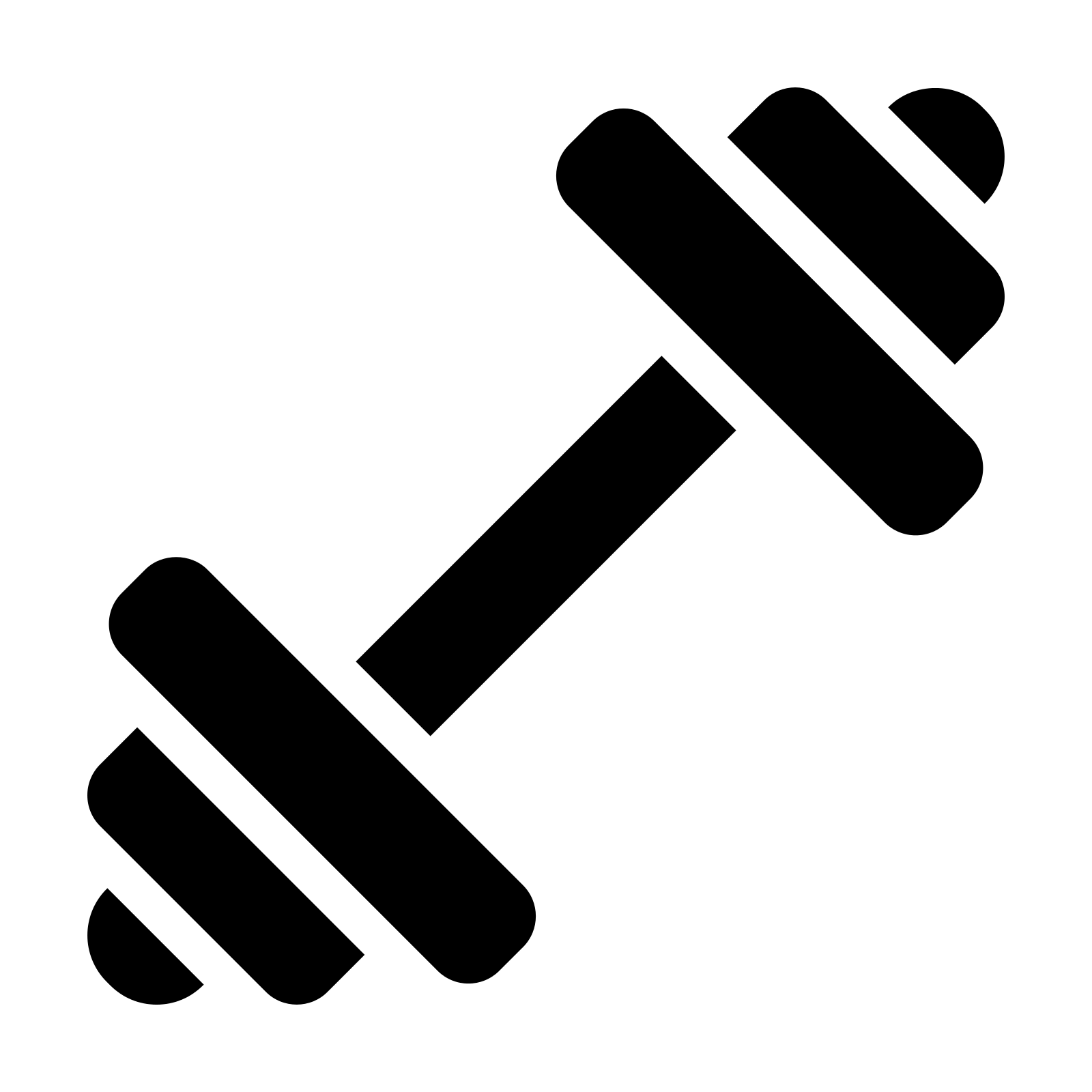 Dumbbell Silhouette Vector at Collection of Dumbbell