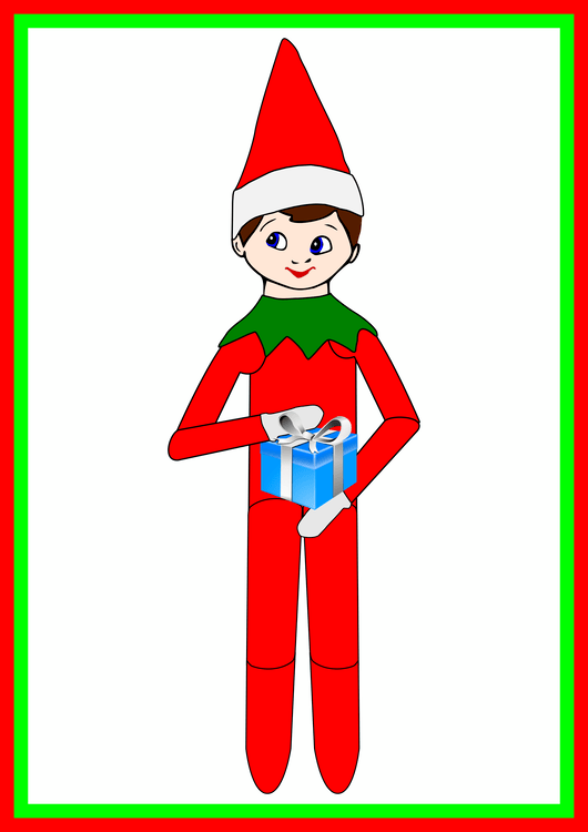 Elf On The Shelf Vector at Collection of Elf On The Shelf Vector free for