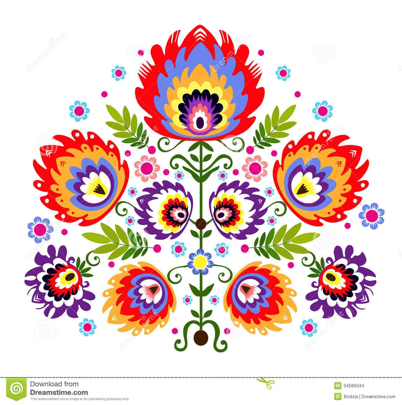 Embroidery Flower Vector at Collection of Embroidery