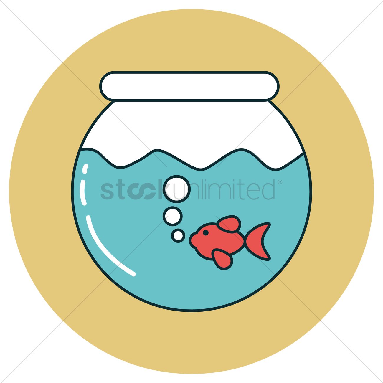 Fish Bowl Vector at Collection of Fish Bowl Vector