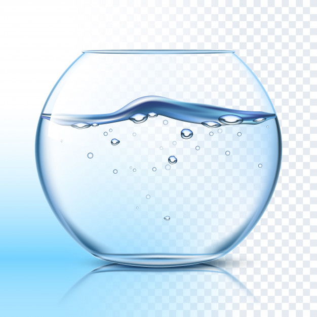 Fish Bowl Vector at Collection of Fish Bowl Vector
