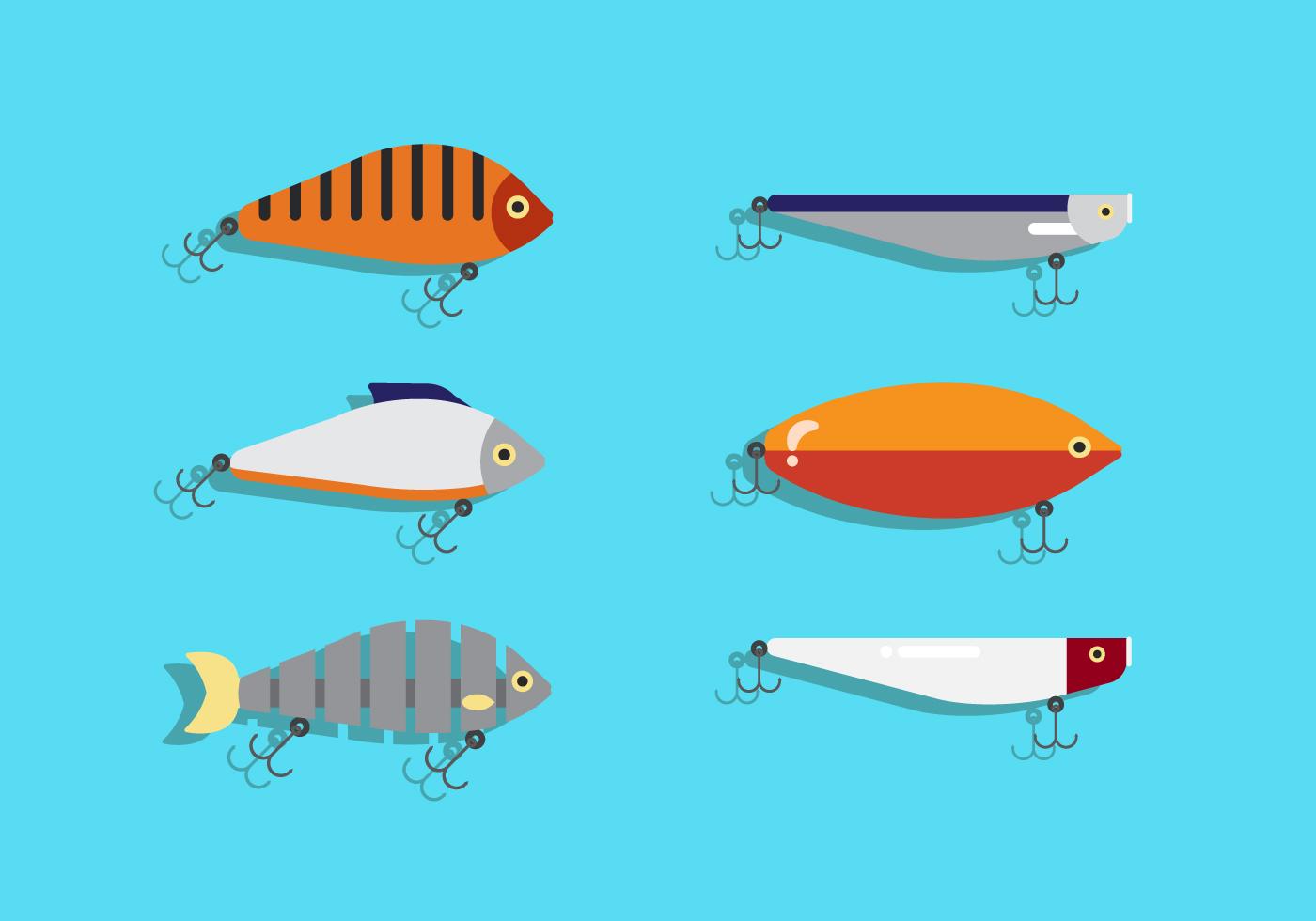 Fishing Lure Vector at Collection of Fishing Lure