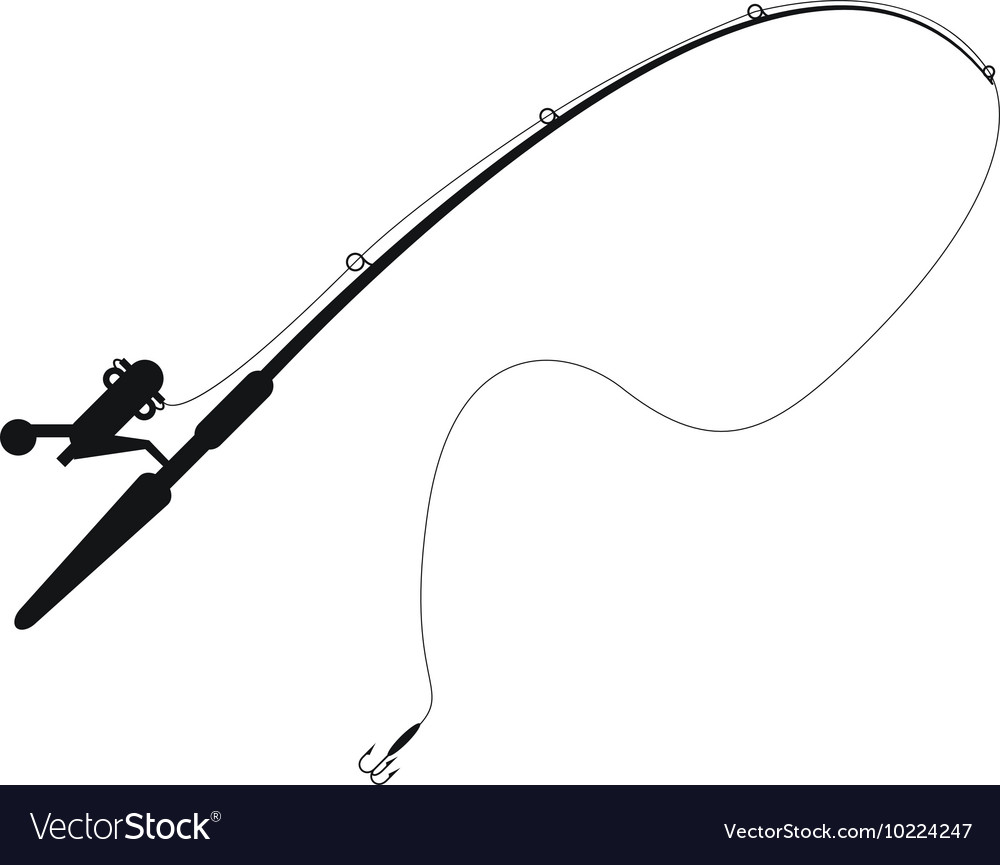 Fishing Pole Vector at Collection of Fishing Pole