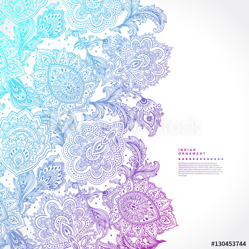 Paisley Pattern Vector Free at Collection of Paisley