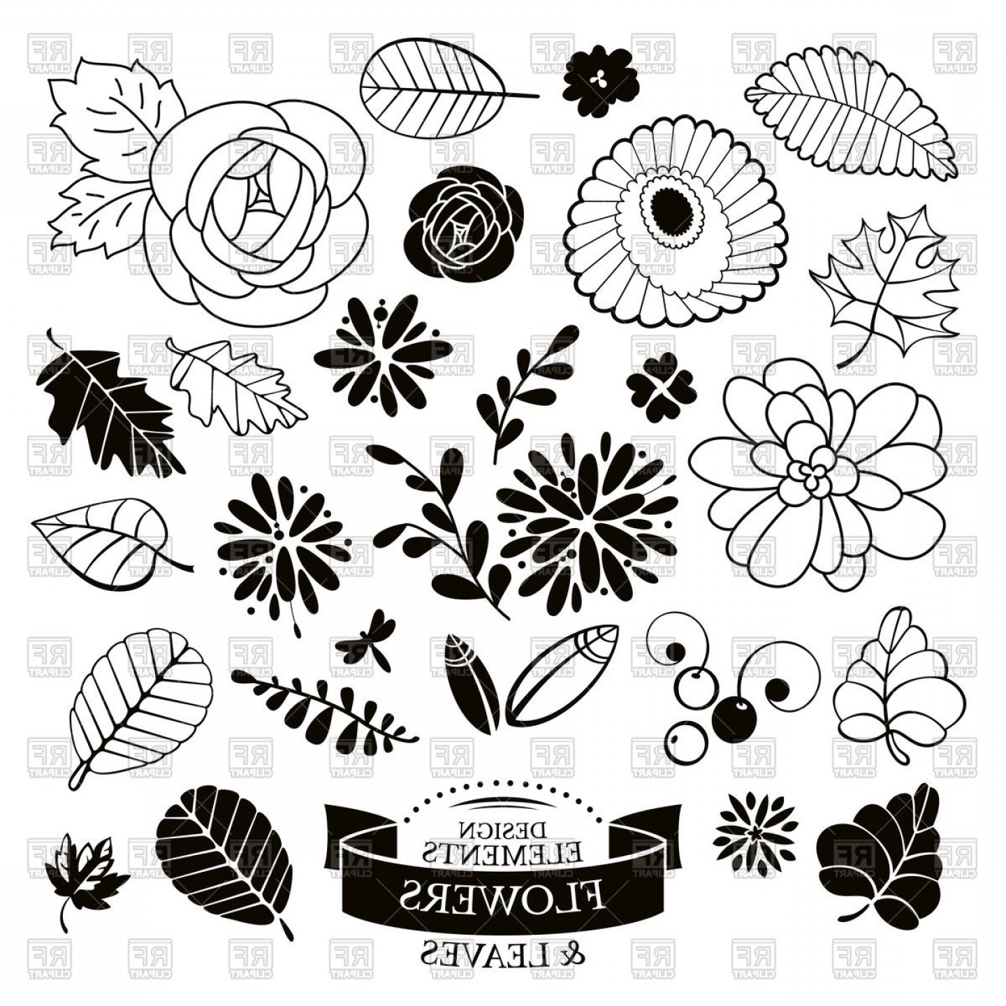 Flower Leaf Vector at Collection of Flower Leaf Vector free for personal use