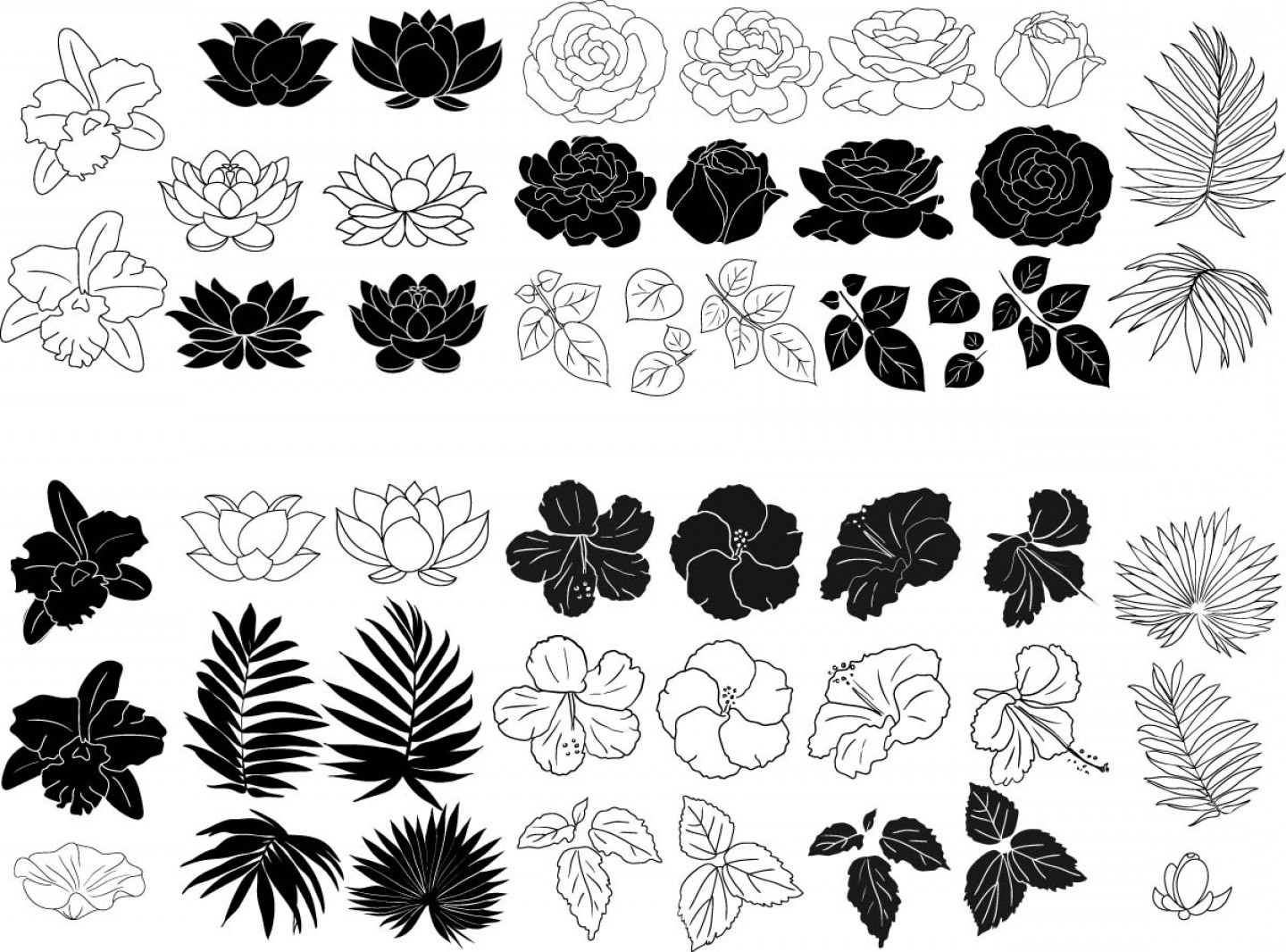 Flower Leaf Vector at Collection of Flower Leaf Vector free for personal use