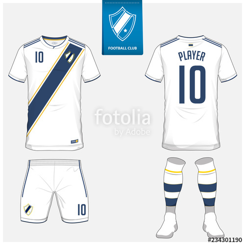 Football Kit Template Vector at Collection of Football Kit Template Vector