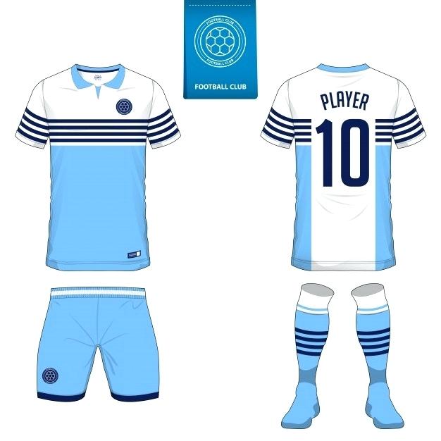 Football Kit Template Vector at Collection of Football Kit Template Vector