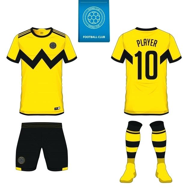 Football Kit Template Vector at Collection of Football Kit Template Vector