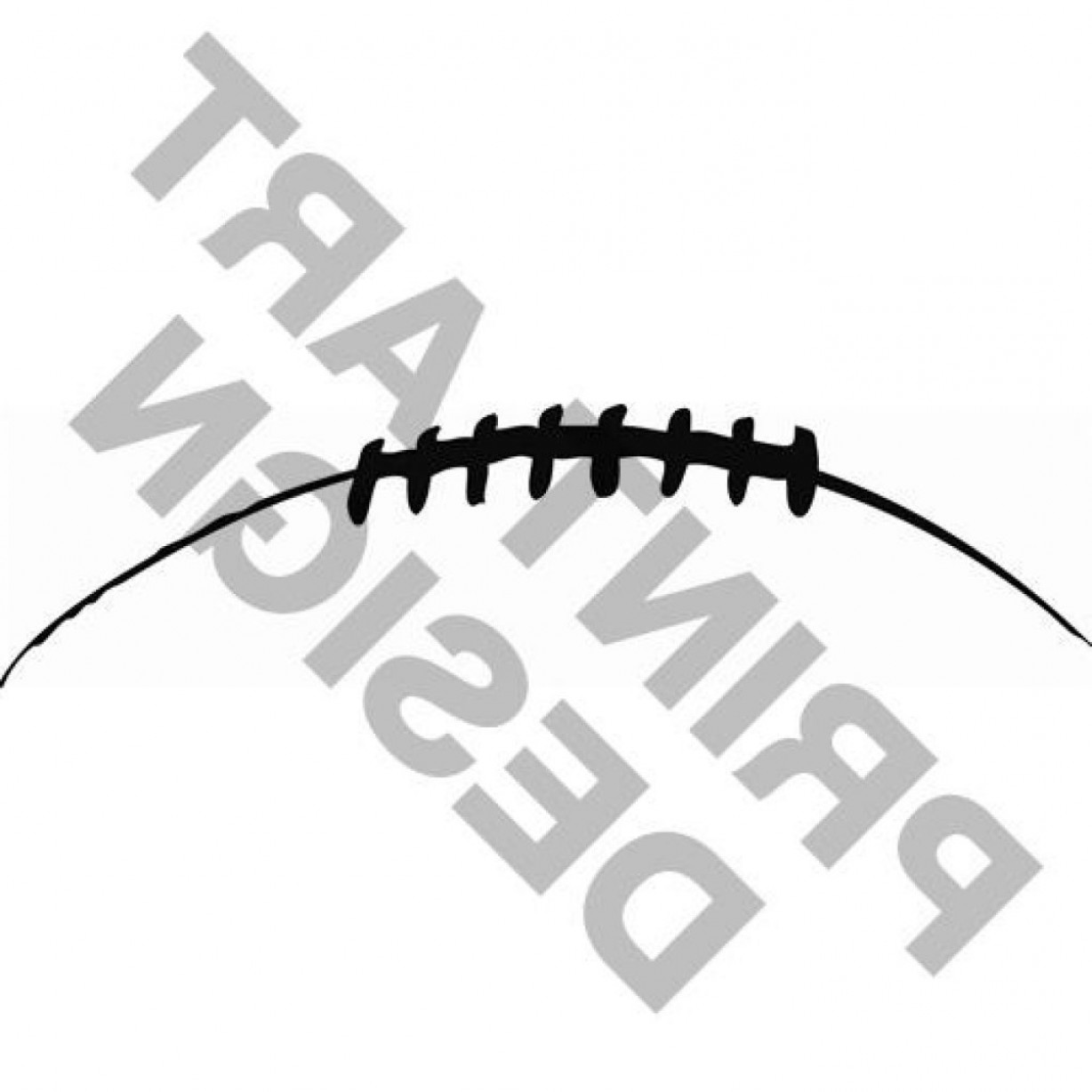 Football Stitches Vector at Collection of Football