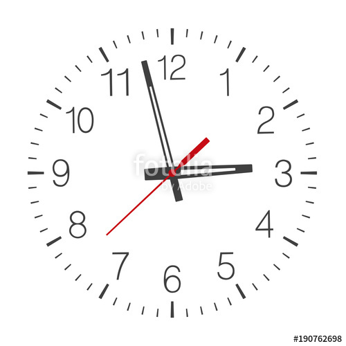 Free Vector Clock Face at Collection of Free Vector