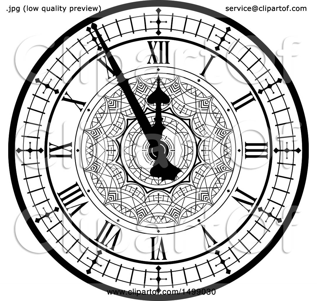 Free Vector Clock Face at Collection of Free Vector