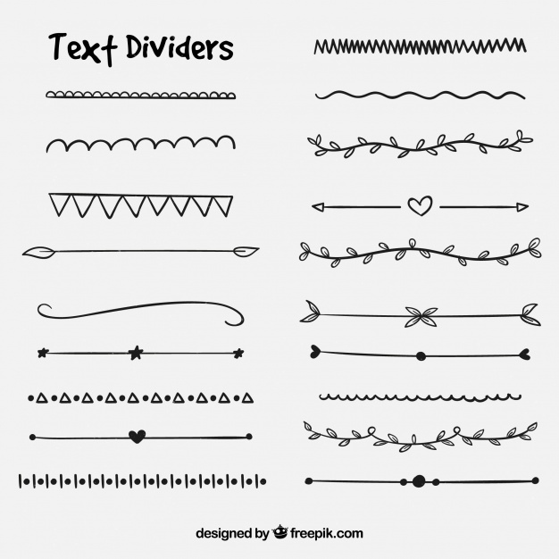 Free Vector Dividers at Collection of Free Vector