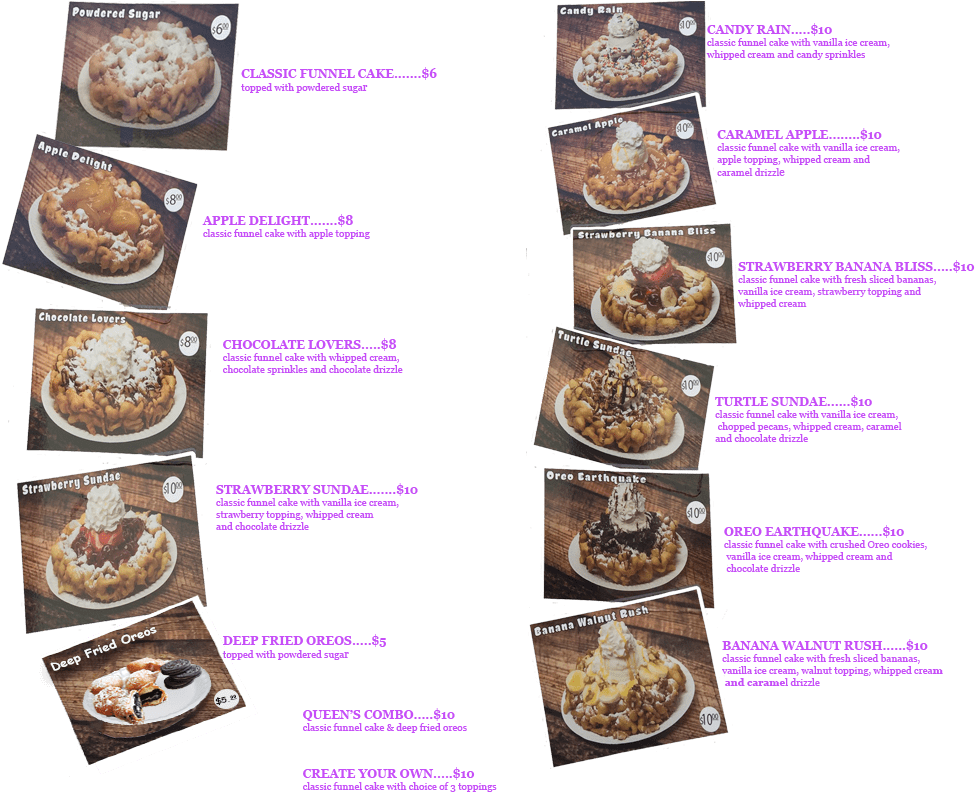 Funnel Cake Vector at Collection of Funnel Cake