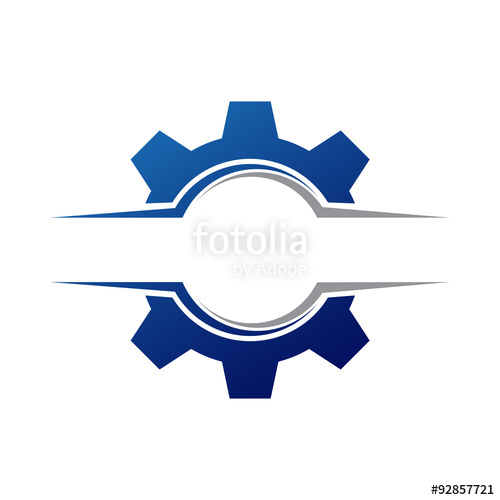 Gear Logo Vector at Collection of Gear Logo Vector