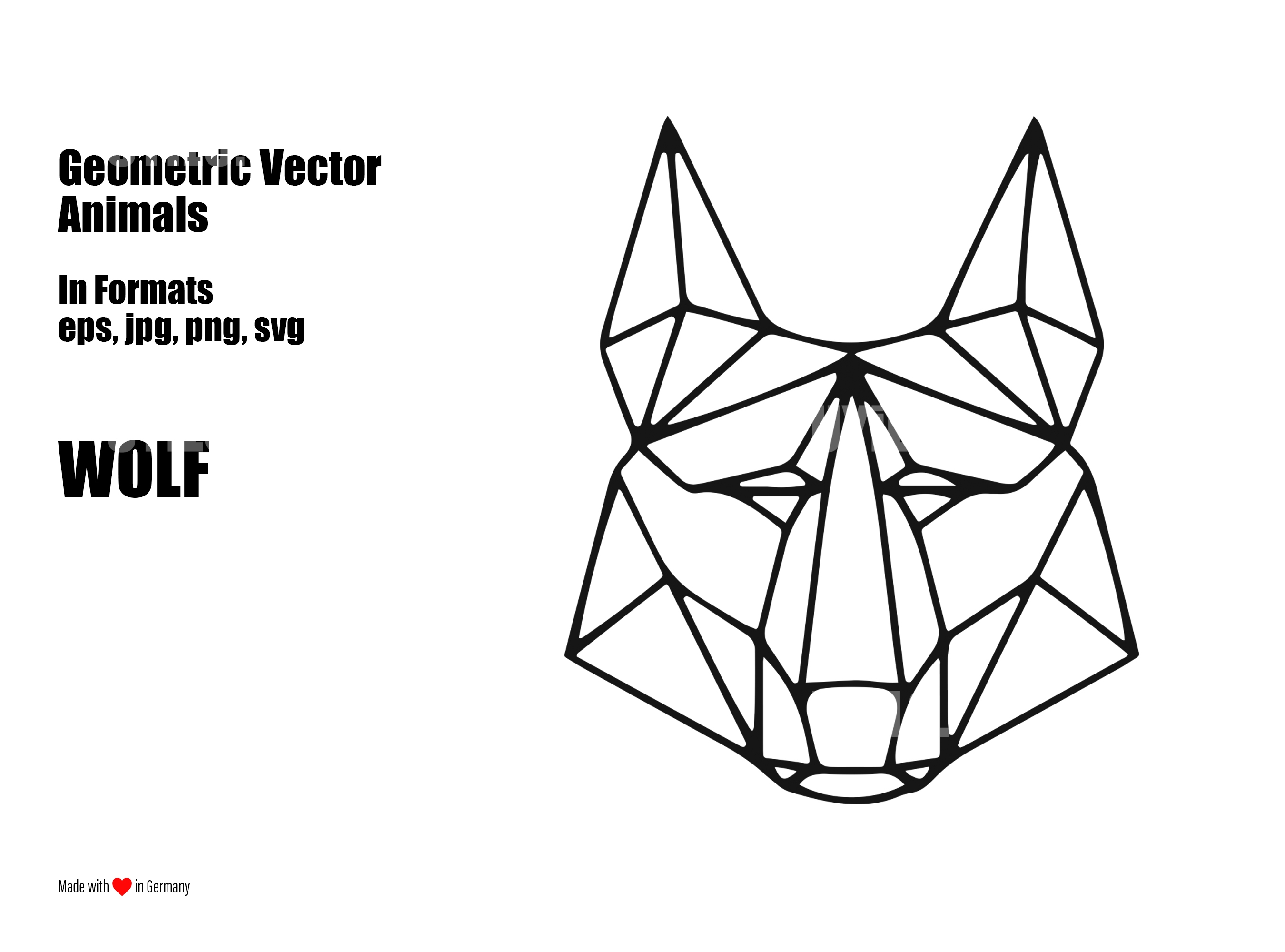 Geometric Animals Vector at Collection of Geometric