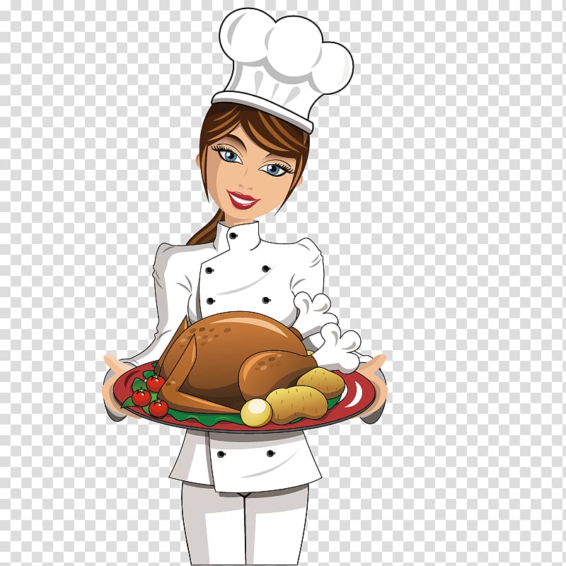 Girl Chef Vector at Collection of Girl Chef Vector