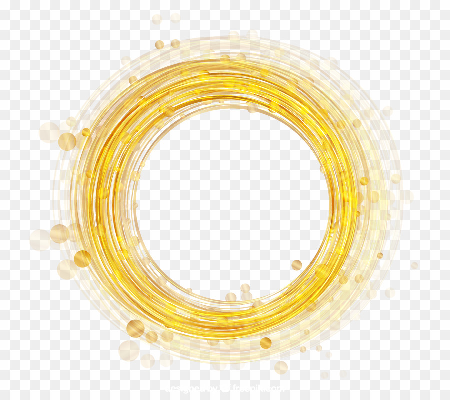 Gold Circle Vector at Collection of Gold Circle