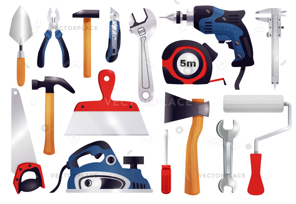 Hammer And Saw Vector at Collection of Hammer And Saw