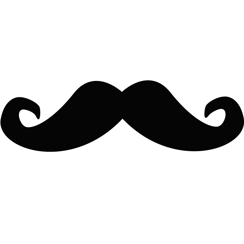 Handlebar Mustache Vector at Collection of Handlebar