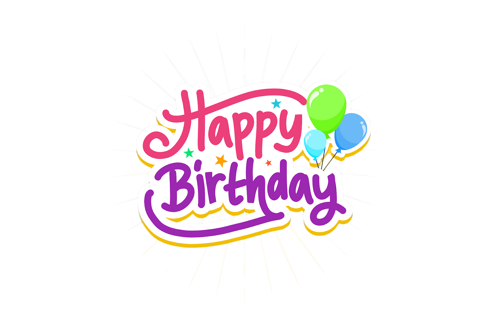 Happy Birthday Vector Png at Collection of Happy