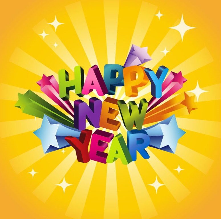 Happy New Year Vector at Collection of Happy New Year