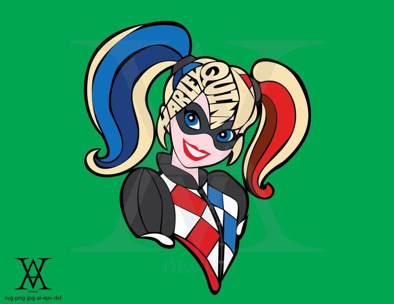 Harley Quinn Vector at Collection of Harley Quinn Vector free for personal use