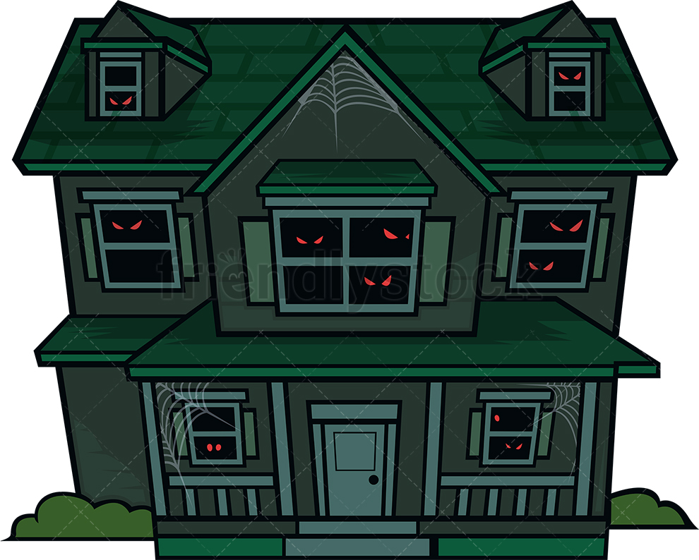 Haunted House Vector at Collection of Haunted House