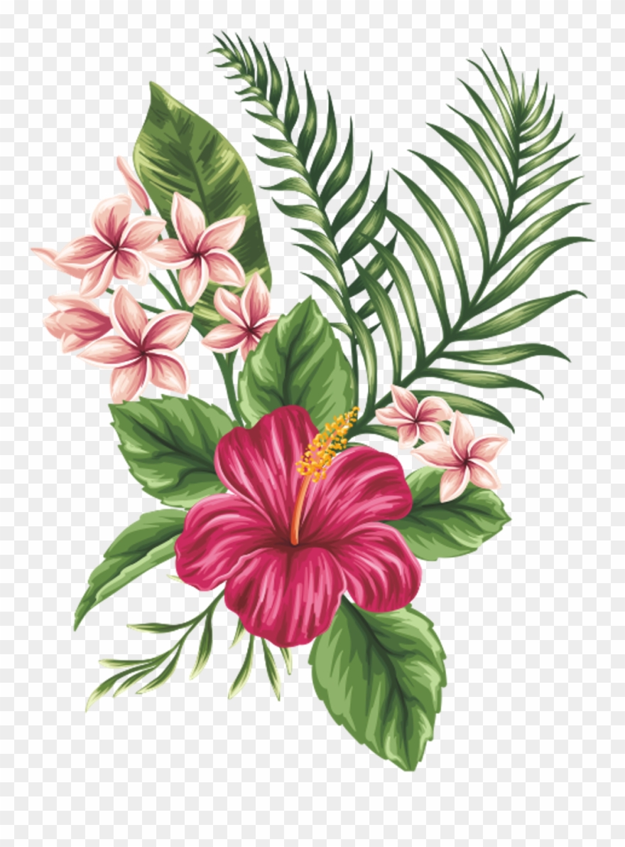 Hawaiian Flower Vector Png at Collection of Hawaiian