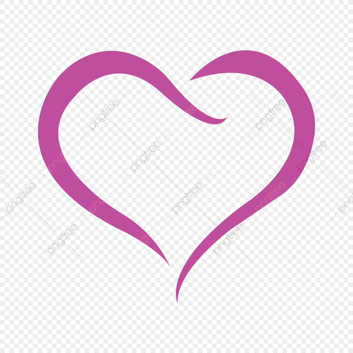Heart Swirl Vector at Collection of