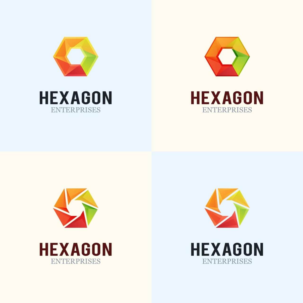 Hexagon Logo Vector at Collection of Hexagon Logo
