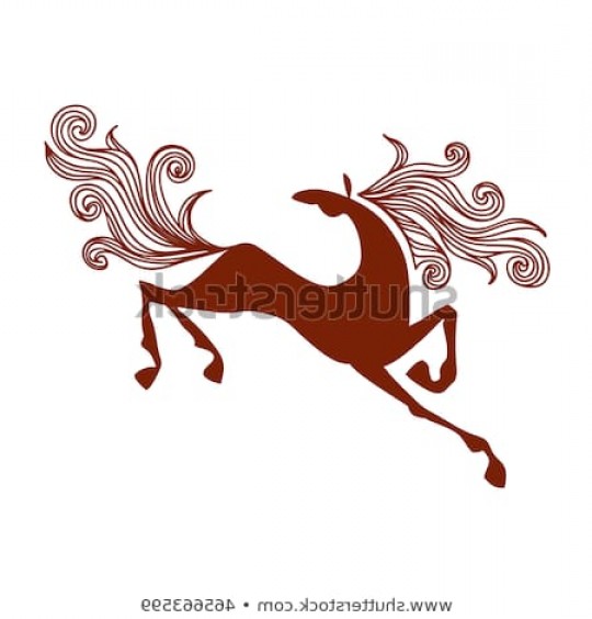 Horse Tail Vector at Collection of Horse Tail Vector