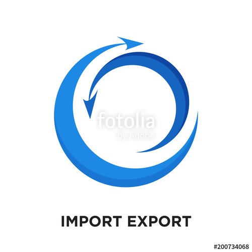Import Export Logo Vector at Collection of Import