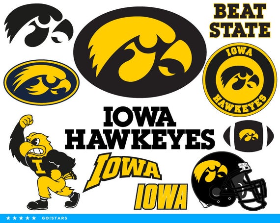 Iowa Hawkeyes Logo Vector at Vectorified.com | Collection of Iowa