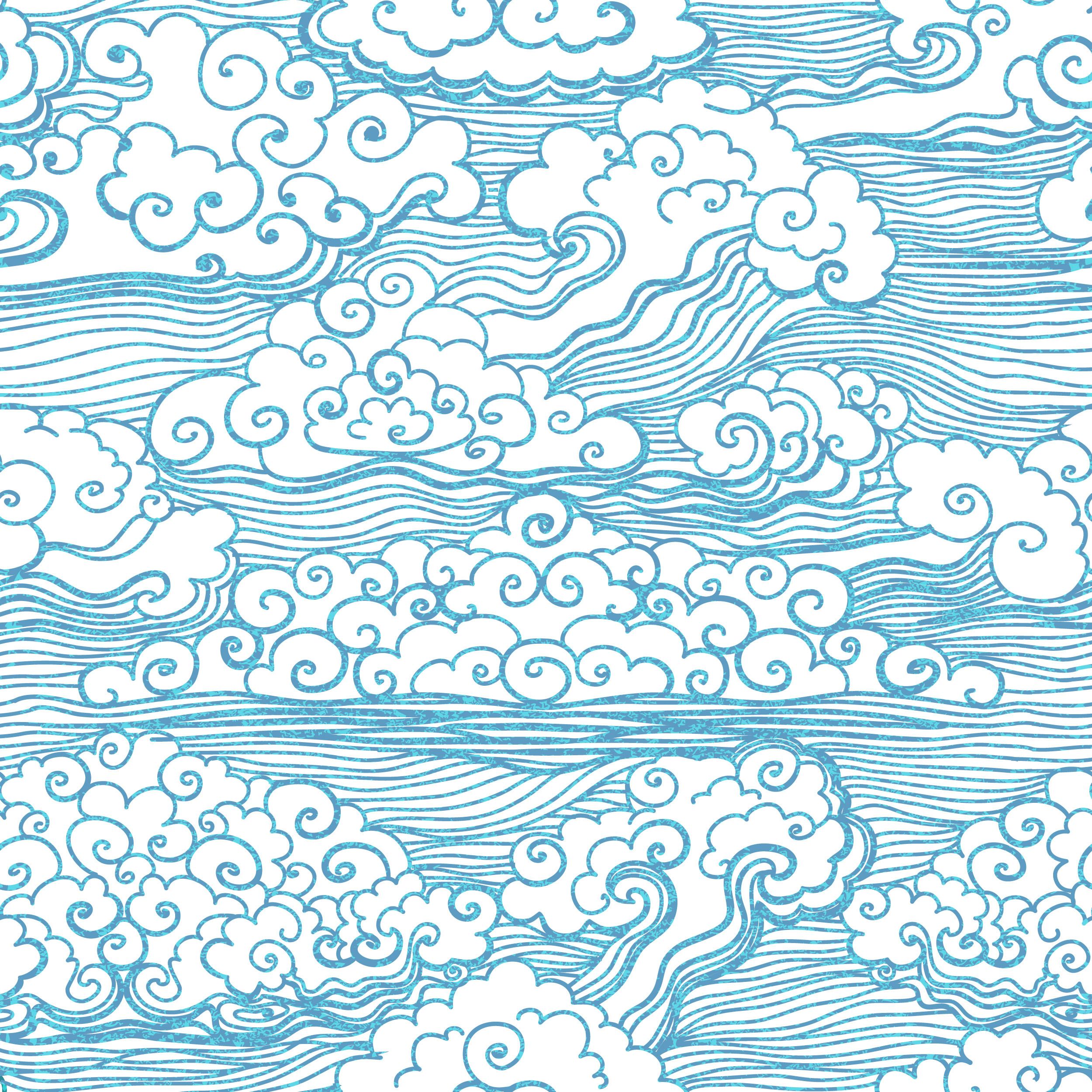 Japanese Cloud Vector at Collection of Japanese Cloud