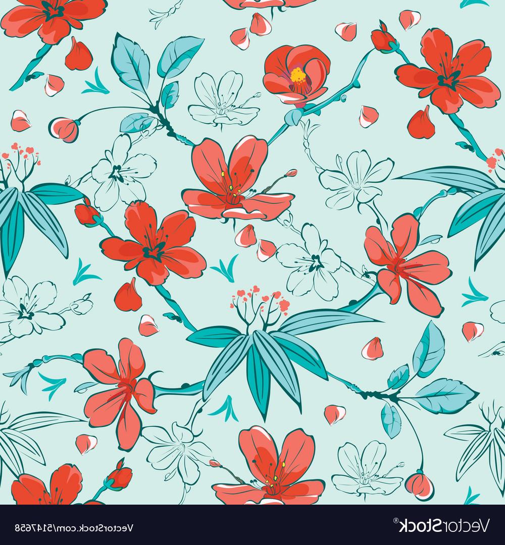 Japanese Flower Vector at Collection of Japanese