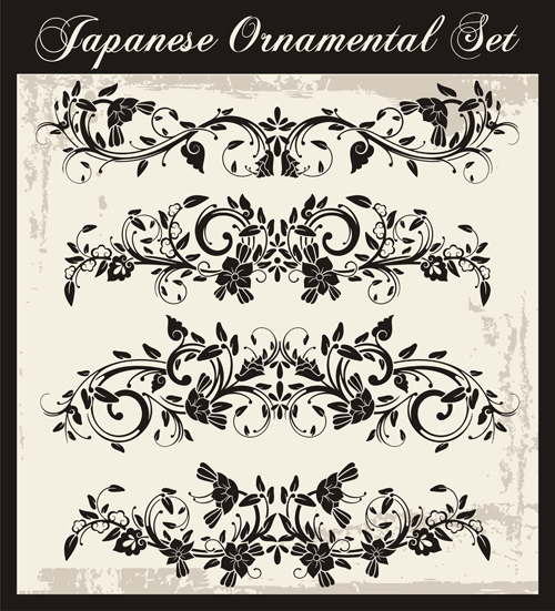 Japanese Ornament Vector at Collection of Japanese