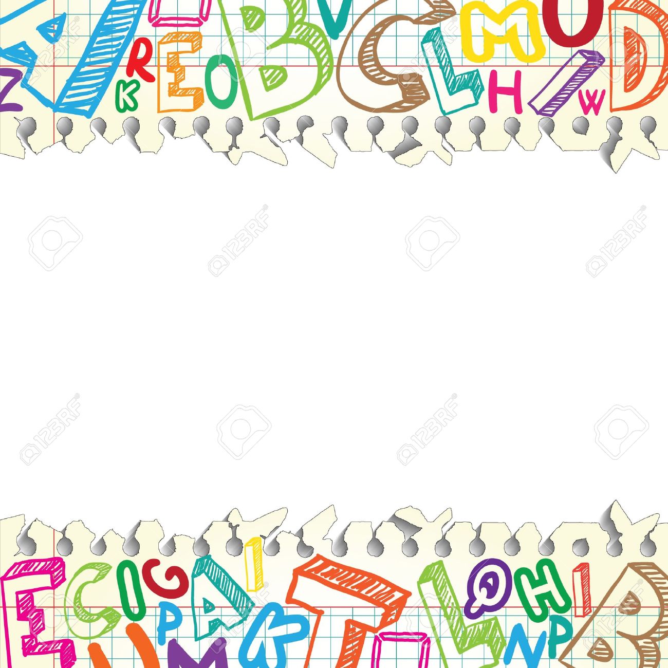 Kindergarten Background Vector at Collection of