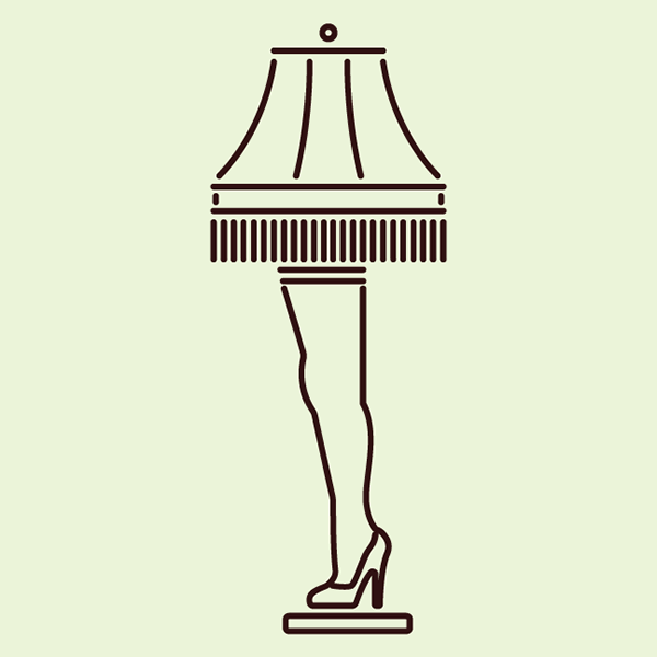 Leg Lamp Vector at Collection of Leg Lamp Vector free