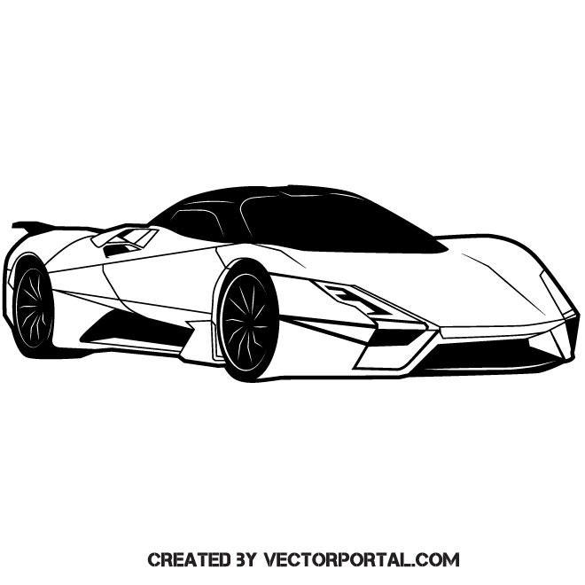 Luxury Car Vector at Collection of Luxury Car Vector