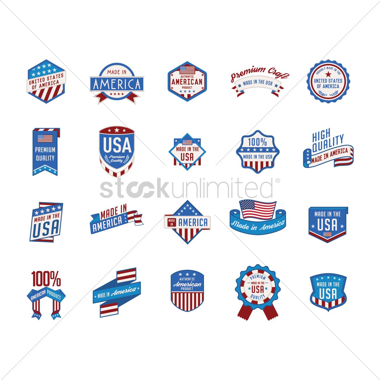Made In America Vector at Collection of Made In America Vector free for