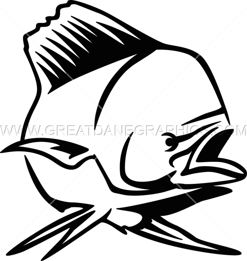 Mahi Mahi Vector at Collection of Mahi Mahi Vector