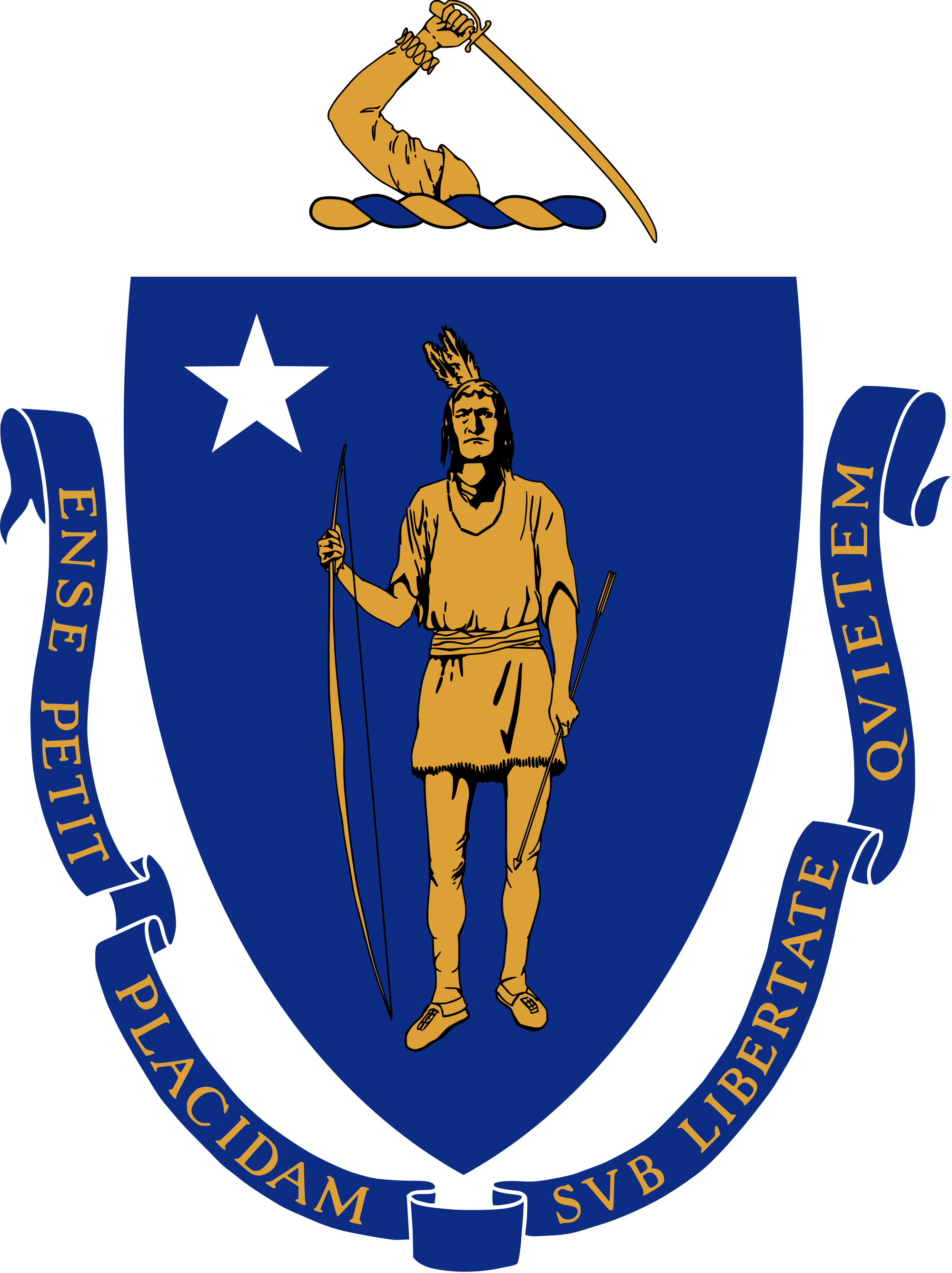 Massachusetts State Seal Vector at Collection of