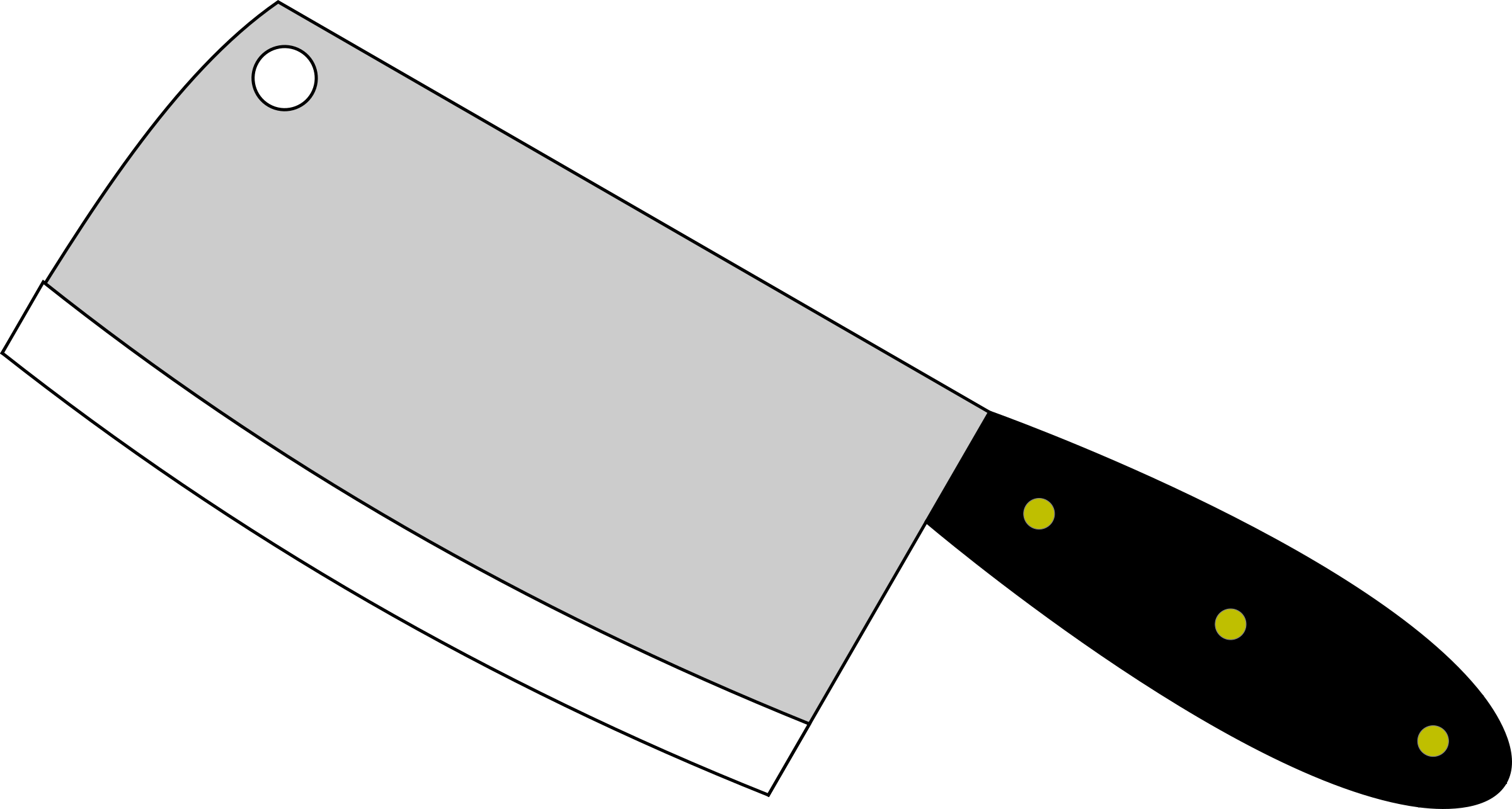 Meat Cleaver Vector at Collection of Meat Cleaver